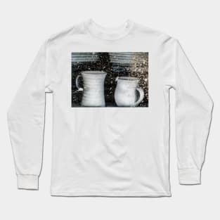 Just a Little Too Fast on the Pottery Wheel Long Sleeve T-Shirt